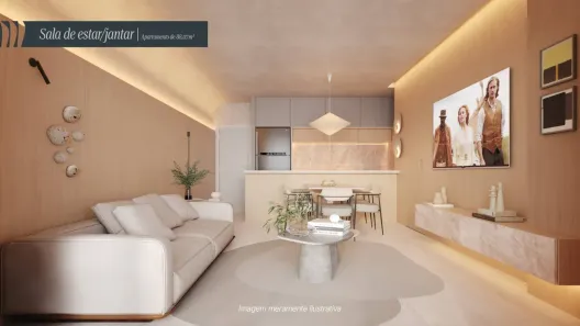 Apartamento com 3 Quartos à venda, 88m² no Calhau, São Luís