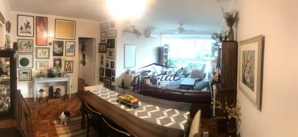 Apartamento com 3 Quartos à venda, 137m² no Gonzaga, Santos