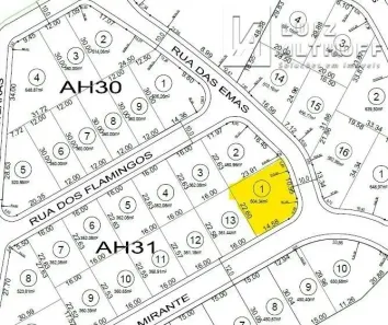 Lote/Terreno à venda, 504m² no Pedra Branca, Palhoça