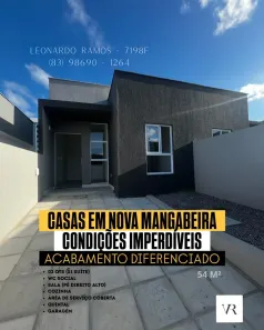 Casa com 2 Quartos à venda, 54m² no Paratibe, João Pessoa