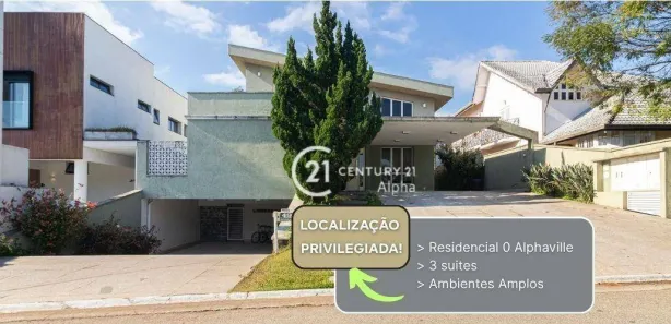 Casa de Condomínio com 3 Quartos à venda, 500m² no Alphaville Residencial Zero, Barueri