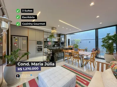 Casa de Condomínio com 3 Quartos à venda, 174m² no Residencial Maria Júlia, São José do Rio Preto
