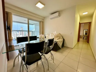 Apartamento com 2 Quartos para alugar, 77m² no Gonzaga, Santos