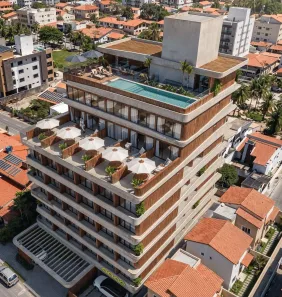 Apartamento com 1 Quarto à venda, 22m² no Camboinha, Cabedelo
