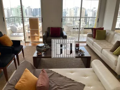 Apartamento com 3 Quartos para alugar, 220m² no Indianópolis, São Paulo