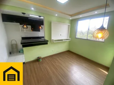 Apartamento com 2 Quartos para alugar, 44m² no Parque São Vicente, Mauá