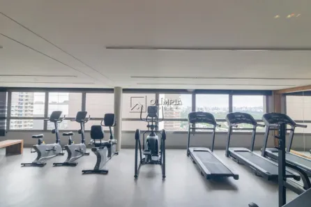 Apartamento com 1 Quarto para alugar, 45m² no Indianópolis, São Paulo