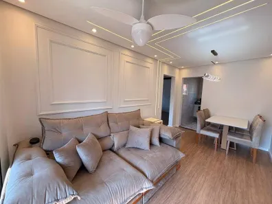 Apartamento com 2 Quartos para alugar, 62m² no Tupi, Praia Grande