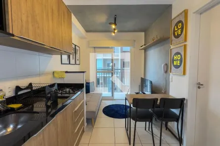 Apartamento com 1 Quarto à venda, 32m² no Jardim Caravelas, São Paulo