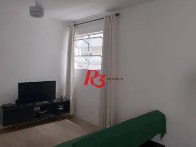 Kitnet com 1 Quarto à venda, 40m² no Gonzaga, Santos