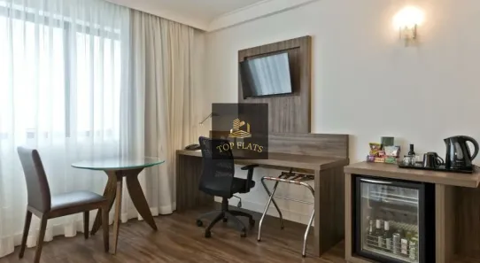 Flat com 1 Quarto para alugar, 30m² no Indianópolis, São Paulo