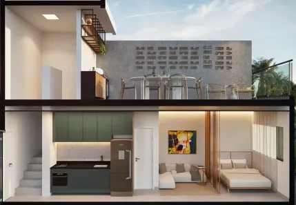 Apartamento com 1 Quarto à venda, 52m² no Tamandaré, Tamandaré