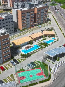 Apartamento com 2 Quartos para alugar, 45m² no Pajuçara, Natal