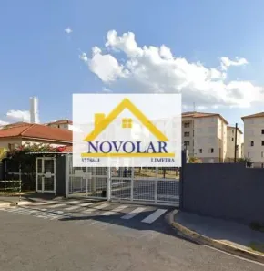 Apartamento com 2 Quartos para alugar, 50m² no Residencial Rubi, Limeira