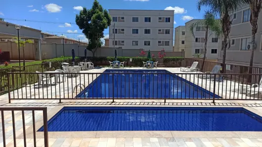 Apartamento com 2 Quartos para alugar, 45m² no Ypiranga, Valparaíso de Goiás