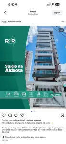 Apartamento com 1 Quarto para alugar, 35m² no Aldeota, Fortaleza