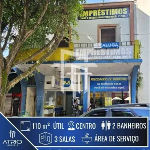 Sala Comercial para alugar, 110m² no Centro, Poços de Caldas