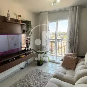 Apartamento com 2 Quartos à venda, 57m² no Vila Homero Thon, Santo André