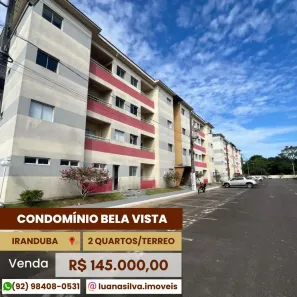 Apartamento com 2 Quartos à venda, 51m² no Cacau Pirêra, Iranduba