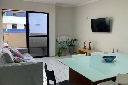 Apartamento com 3 Quartos para alugar, 82m² no Jardim Oceania, João Pessoa