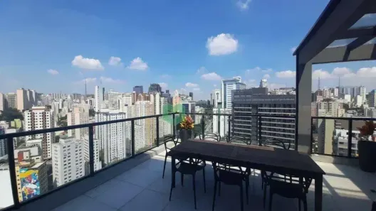 Apartamento com 1 Quarto para alugar, 45m² no Bela Vista, São Paulo
