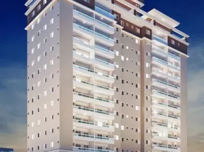 Apartamento com 2 Quartos à venda, 60m² no Canto do Forte, Praia Grande