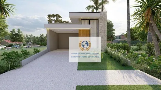 Casa de Condomínio com 3 Quartos à venda, 140m² no Vila Monte Alegre, Paulínia