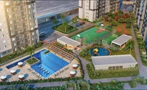 Apartamento com 2 Quartos à venda, 48m² no Pompéia, Piracicaba
