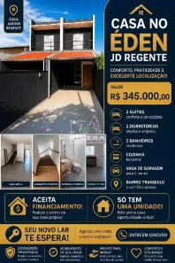 Casa com 2 Quartos à venda, 85m² no Jardim Regente, Sorocaba
