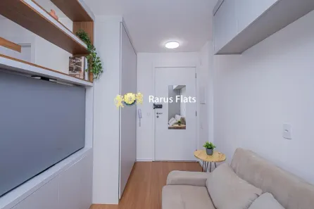 Flat com 1 Quarto para alugar, 26m² no Vila Nova Conceição, São Paulo