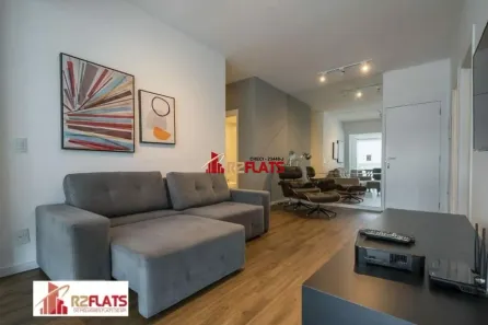Apartamento com 2 Quartos para alugar, 78m² no Santo Amaro, São Paulo