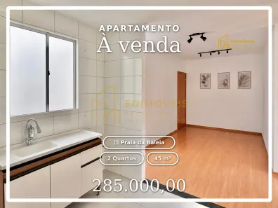 Apartamento com 2 Quartos à venda, 45m² no Praia da Baleia, Serra