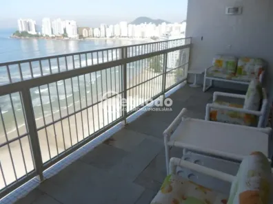 Apartamento com 5 Quartos para alugar, 221m² no Pitangueiras, Guarujá