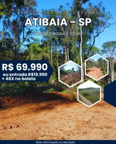 Lote/Terreno à venda, 600m² no Chácara Parque São Pedro, Atibaia