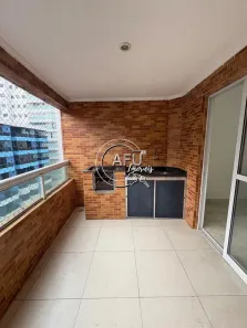 Apartamento com 2 Quartos para alugar, 89m² no Canto do Forte, Praia Grande