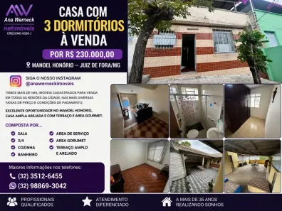 Casa com 3 Quartos à venda, 120m² no Santa Terezinha, Juiz de Fora