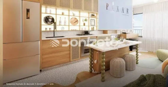Apartamento com 2 Quartos à venda, 47m² no Jardim, Santo André