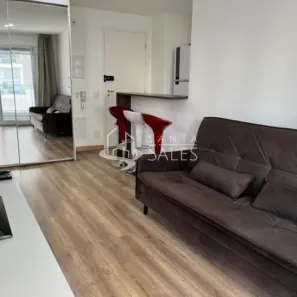 Apartamento com 1 Quarto para alugar, 49m² no Campo Belo, São Paulo