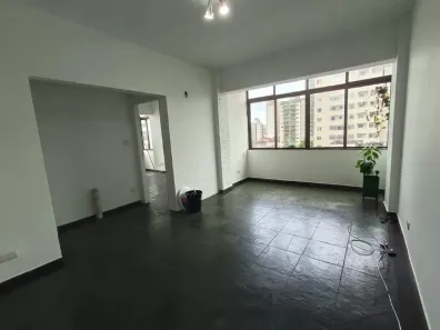 Apartamento com 3 Quartos para alugar, 133m² no Gonzaga, Santos