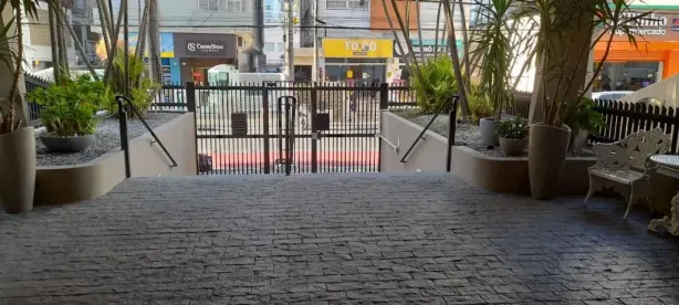 Apartamento com 1 Quarto para venda ou aluguel, 55m² no Itararé, São Vicente