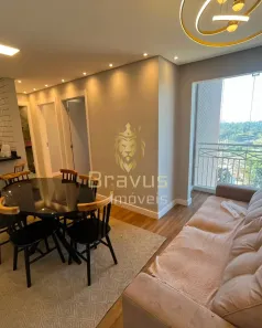 Apartamento com 2 Quartos para alugar, 54m² no Jardim de Lourdes, Embu das Artes