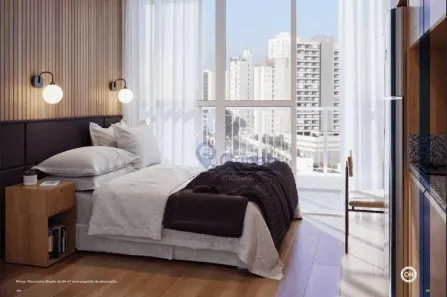 Apartamento com 1 Quarto à venda, 23m² no Santo Amaro, São Paulo