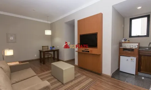 Flat com 1 Quarto para alugar, 45m² no Jardim Paulista, São Paulo