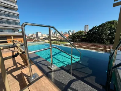 Apartamento com 2 Quartos para alugar, 70m² no Boqueirão, Praia Grande