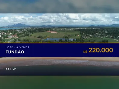 Lote/Terreno à venda, 440m² no , Fundão