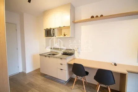 Apartamento com 1 Quarto para alugar, 27m² no Jardim das Acácias, São Paulo