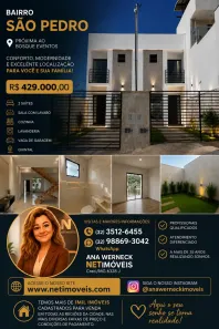 Casa com 2 Quartos à venda, 100m² no São Pedro, Juiz de Fora