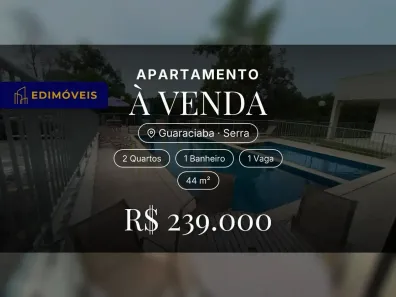 Apartamento com 2 Quartos à venda, 48m² no Guaraciaba, Serra