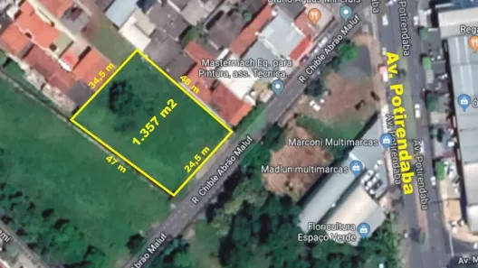 Lote/Terreno com 1 Quarto à venda, 1375m² no Vila Nossa Senhora do Bonfim, São José do Rio Preto