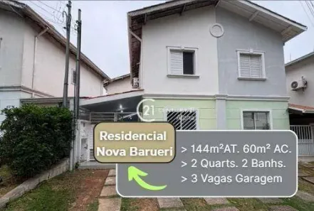 Casa de Condomínio com 2 Quartos à venda, 60m² no Sítio das Paineiras/California, Barueri